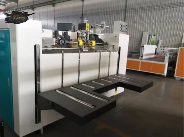 Single Piece CorrugationPaper Boxing Making Stitching Carton Package Machine